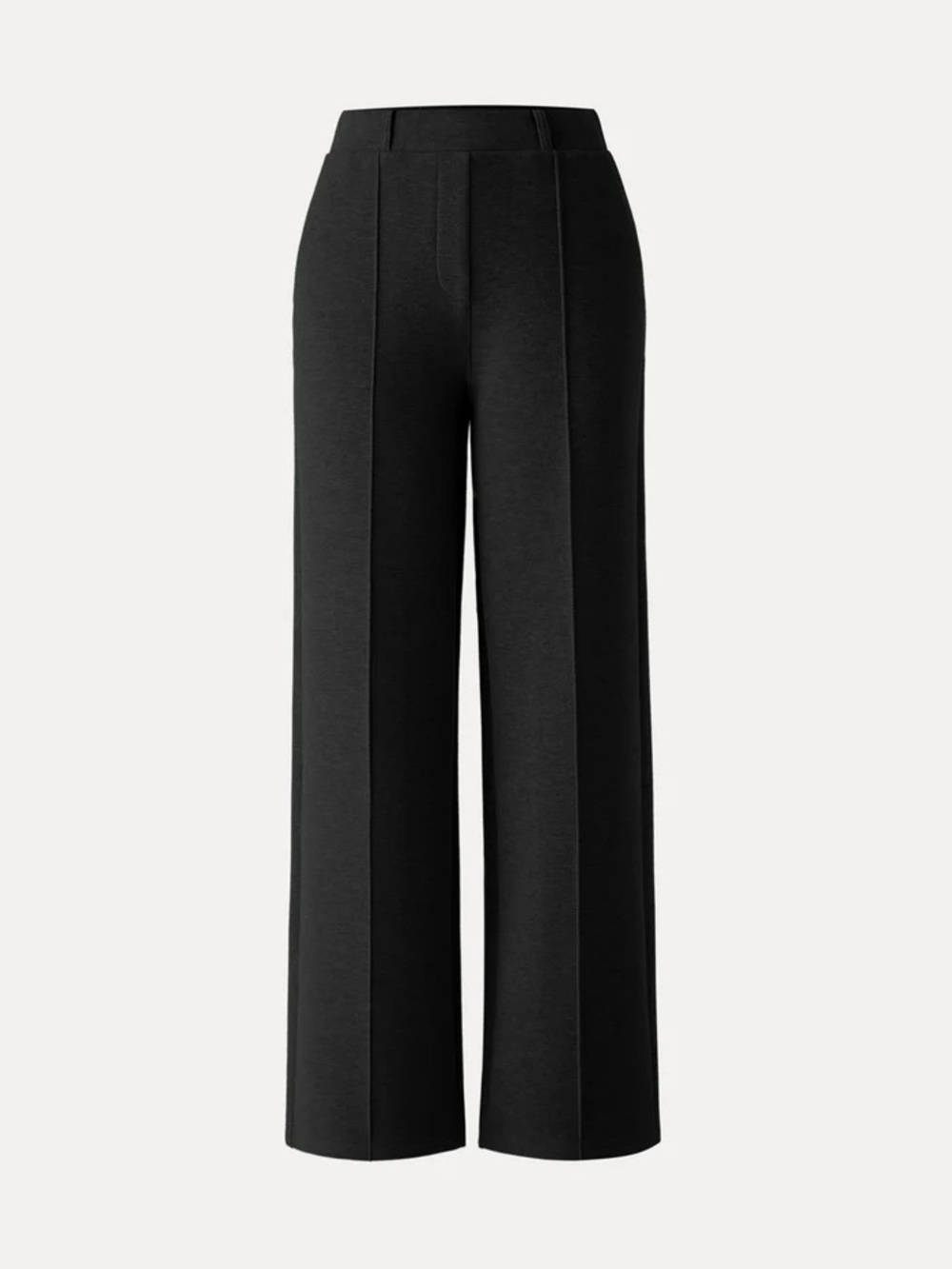 *NWT* FuzzeLuxe High Waisted Warm Straight Leg Pull On Pant - Black